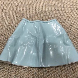 American Apparel Vinyl Skirt